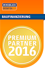 Premium-Partner Siegel seit 2016 für Baufinanzierung